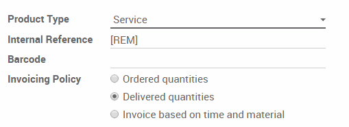 Odoo - Sample 3 for three columns